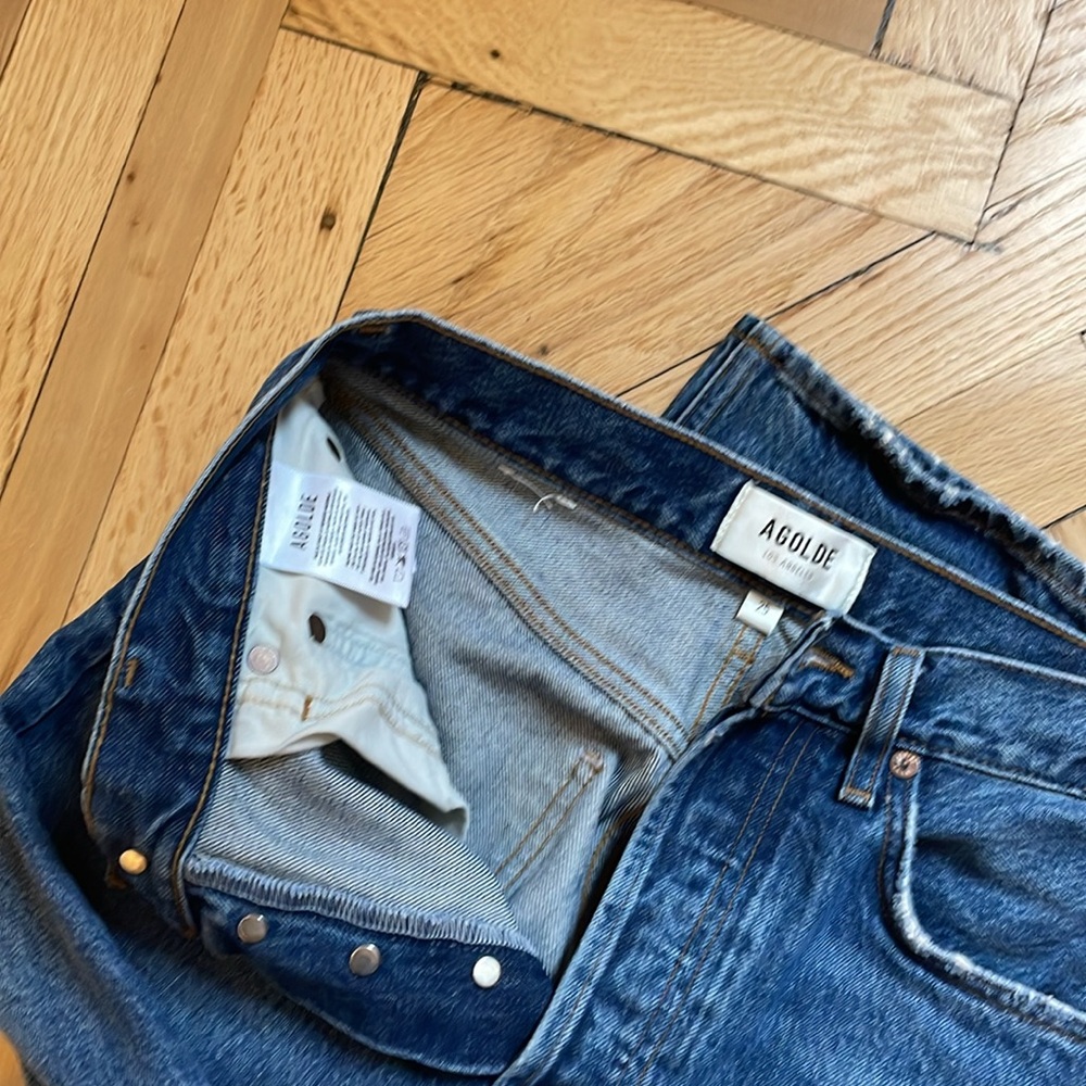 Agolde 90’s Loose Jeans in Essence Size 25 - Picture 7 of 14